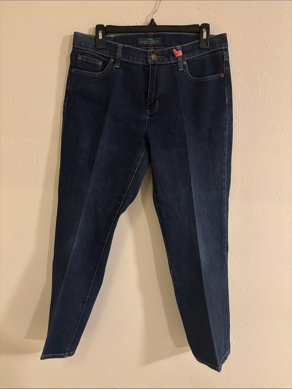 Ralph Lauren Dark Indigo Straight-Leg Women’s Jeans